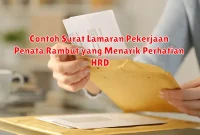 Contoh Surat Lamaran Pekerjaan Penata Rambut yang Menarik Perhatian HRD