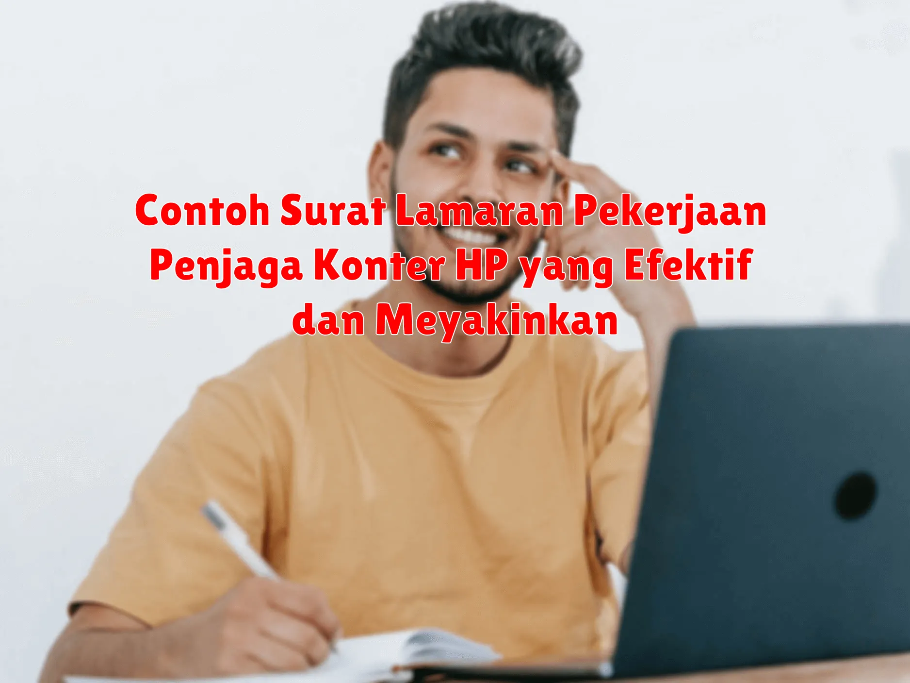 Contoh Surat Lamaran Pekerjaan Penjaga Konter HP yang Efektif dan Meyakinkan