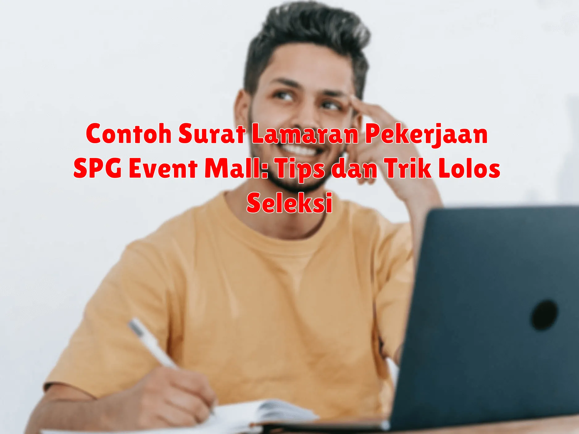 Contoh Surat Lamaran Pekerjaan SPG Event Mall: Tips dan Trik Lolos Seleksi